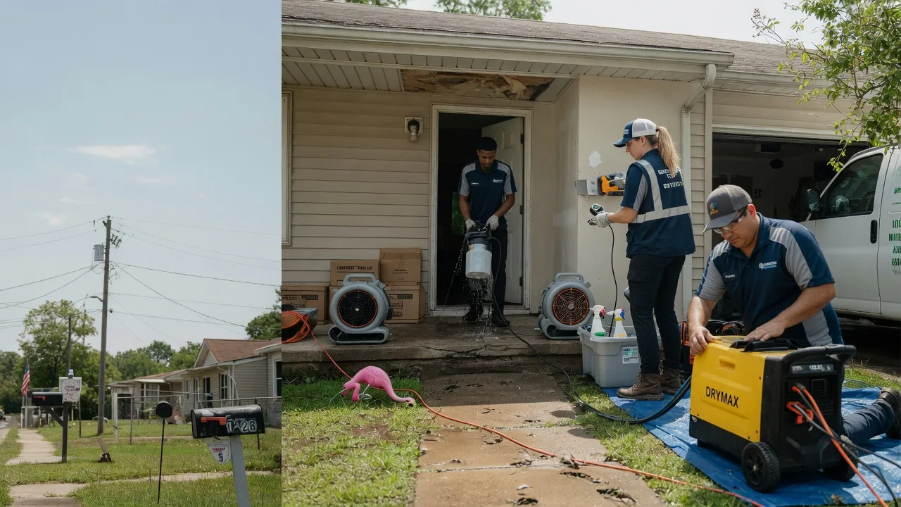 Storm Damage Water Removal in Port Neches, TX near me